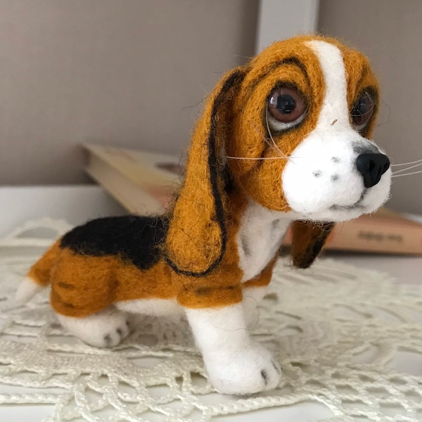 Needle Felted Puppy Etsy