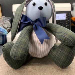 Memory BUNNY Rabbit - Keepsake Animal - REMEMBRANCE Gift - Memorial ...