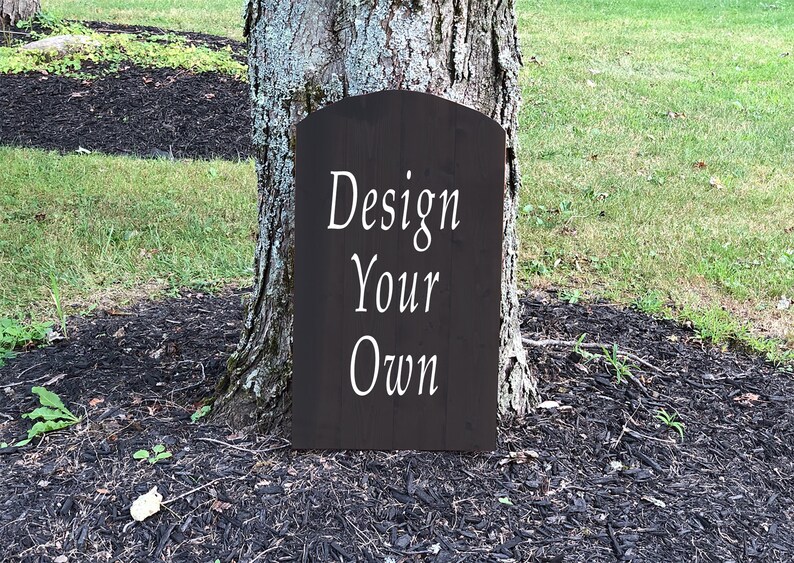 Funny Halloween Tombstone or Gravestone Decoration I Did My Etsy