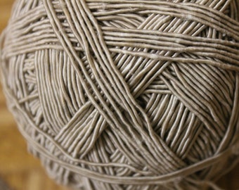 50 Yds Reclaimed Gimpe Cord, Wrapped Satin Gimpe Yarn, Cotton Soutache Embroidery Thread, Upcycle Eco Friendly Painters Tentakulum Rope