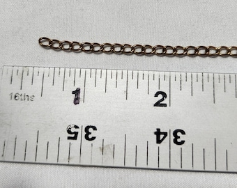 Cadenas de acero recuperado de varios metros y grosores, ecológicas y sostenibles, suministros para joyería/collares, eslabones recuperados 4