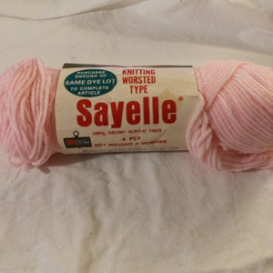 One Skein of Vintage / Destash Yarn, Various brands, More Eco Friendly, Secondhand, Acrylic, Polyester, Nylon, Blends