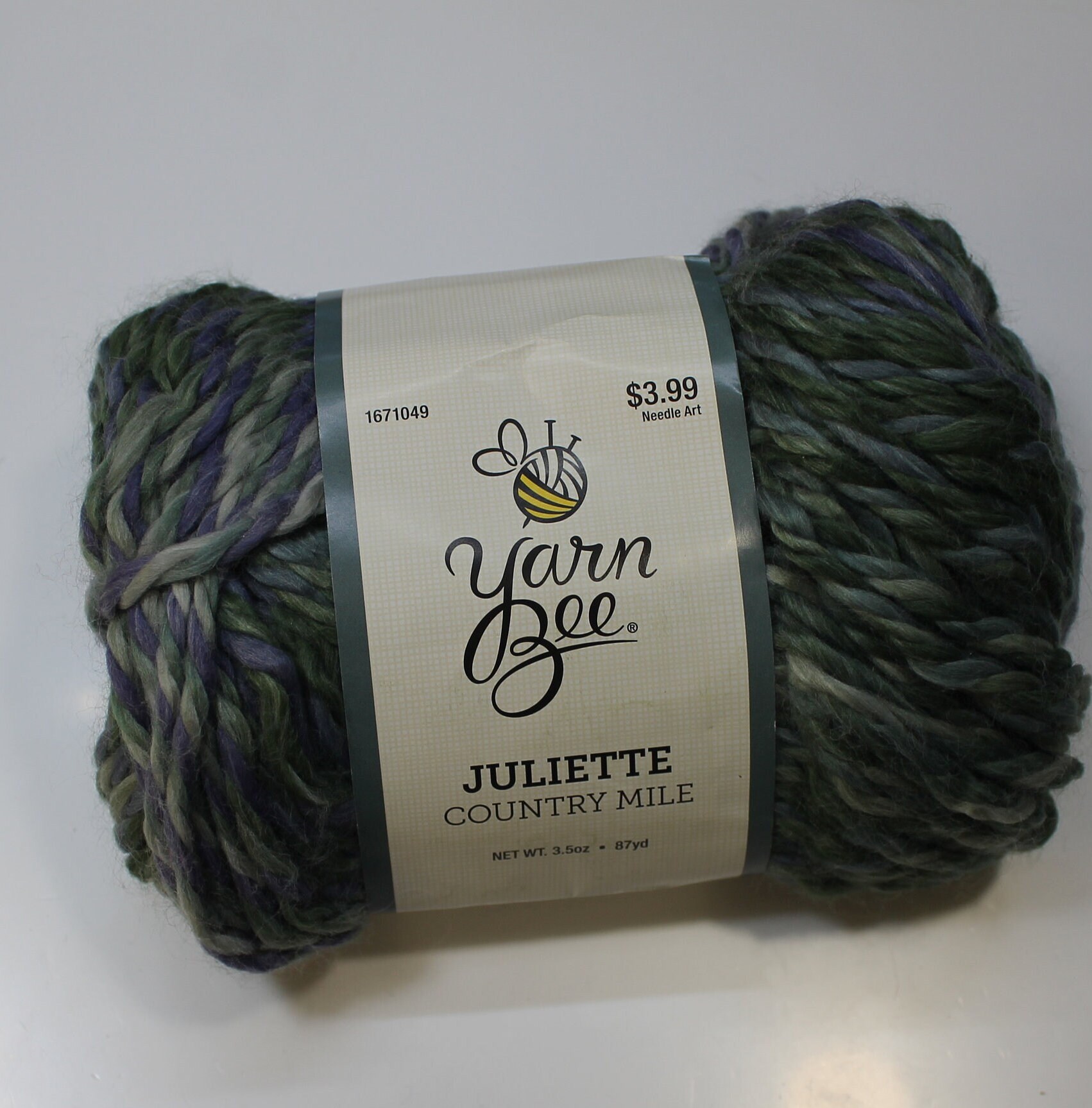 1 Skein 3 Skeins Available, Dye Lot 68848 Yarn Bee Eternal Bliss, Yarn