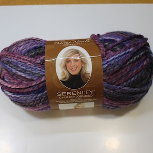 Serenity Premier Chunky, Yarn Bee Juliette, Bernat Blanket Yarn, Acrylic Yarn, Various Colors, Destash Comfortable and Soft,