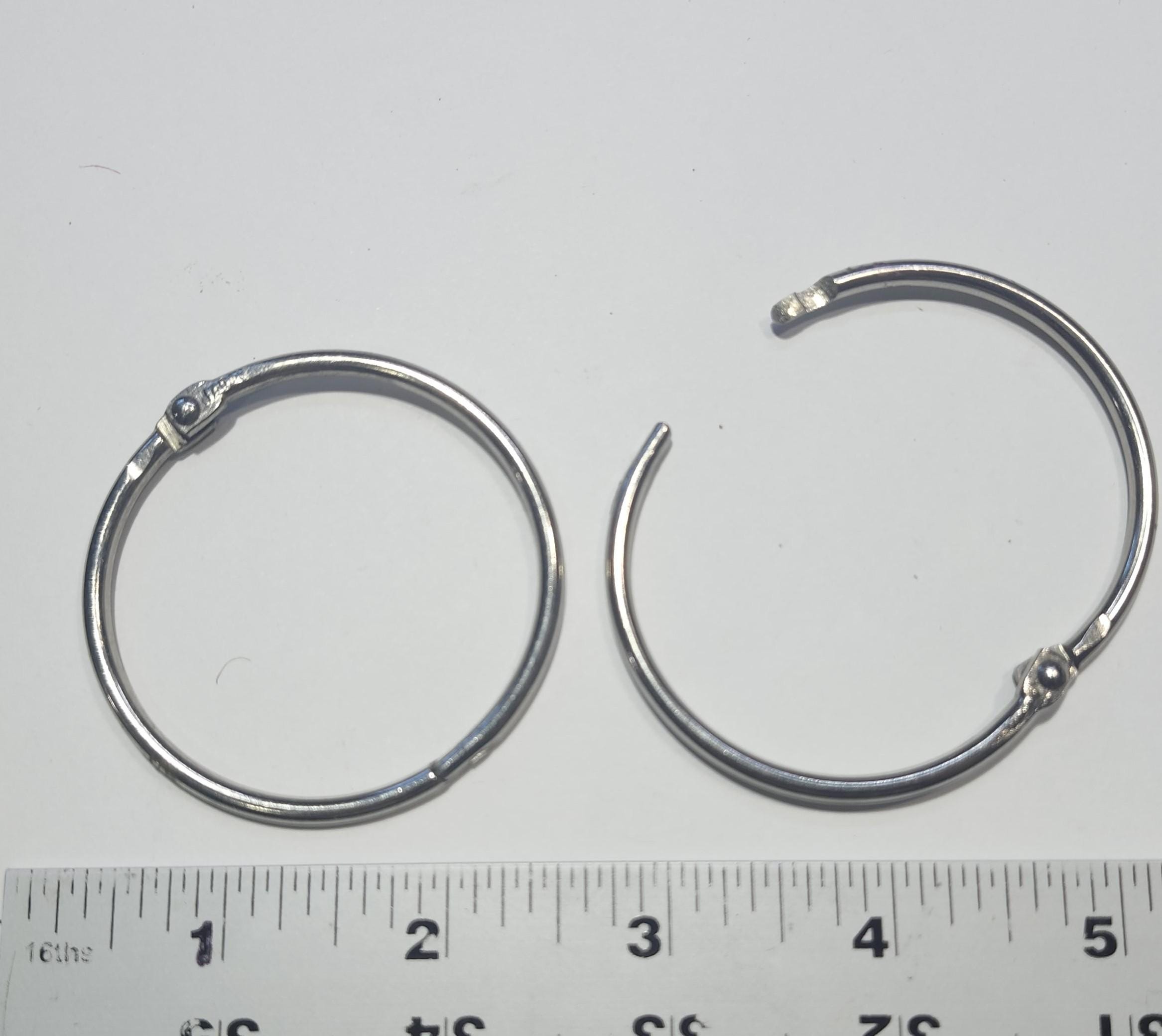 Reclaimed Metal Swivel Clips, Circular Clips, Salvaged Purse Hardware ...