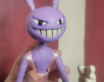 The Amazing Digital Circus Jax Poseable Handmade Art Doll