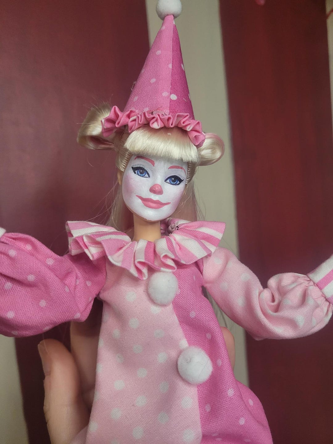 Clown Barbie Doll Repaint Ooak - Etsy