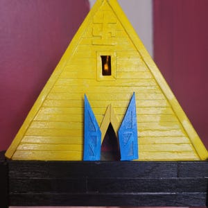 light up mini Midsommar fire temple