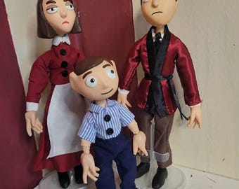 Moral Orel art dolls