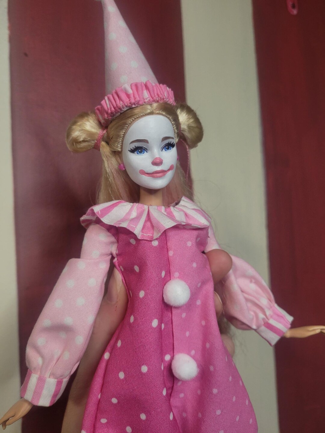 Barbie Rodeo Clown Clown Barbie Doll Repaint Ooak - Etsy