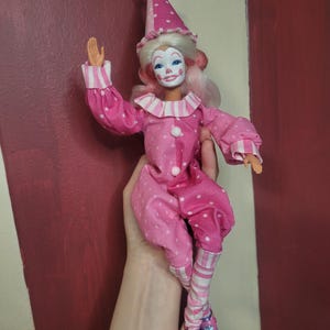 Clown Barbie Doll Repaint Ooak - Etsy