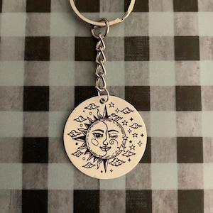 Celestial keychain