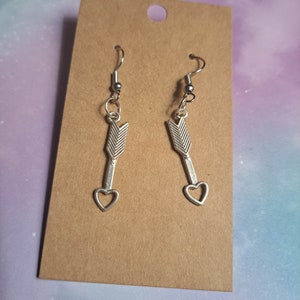 Heart arrows  Earrings