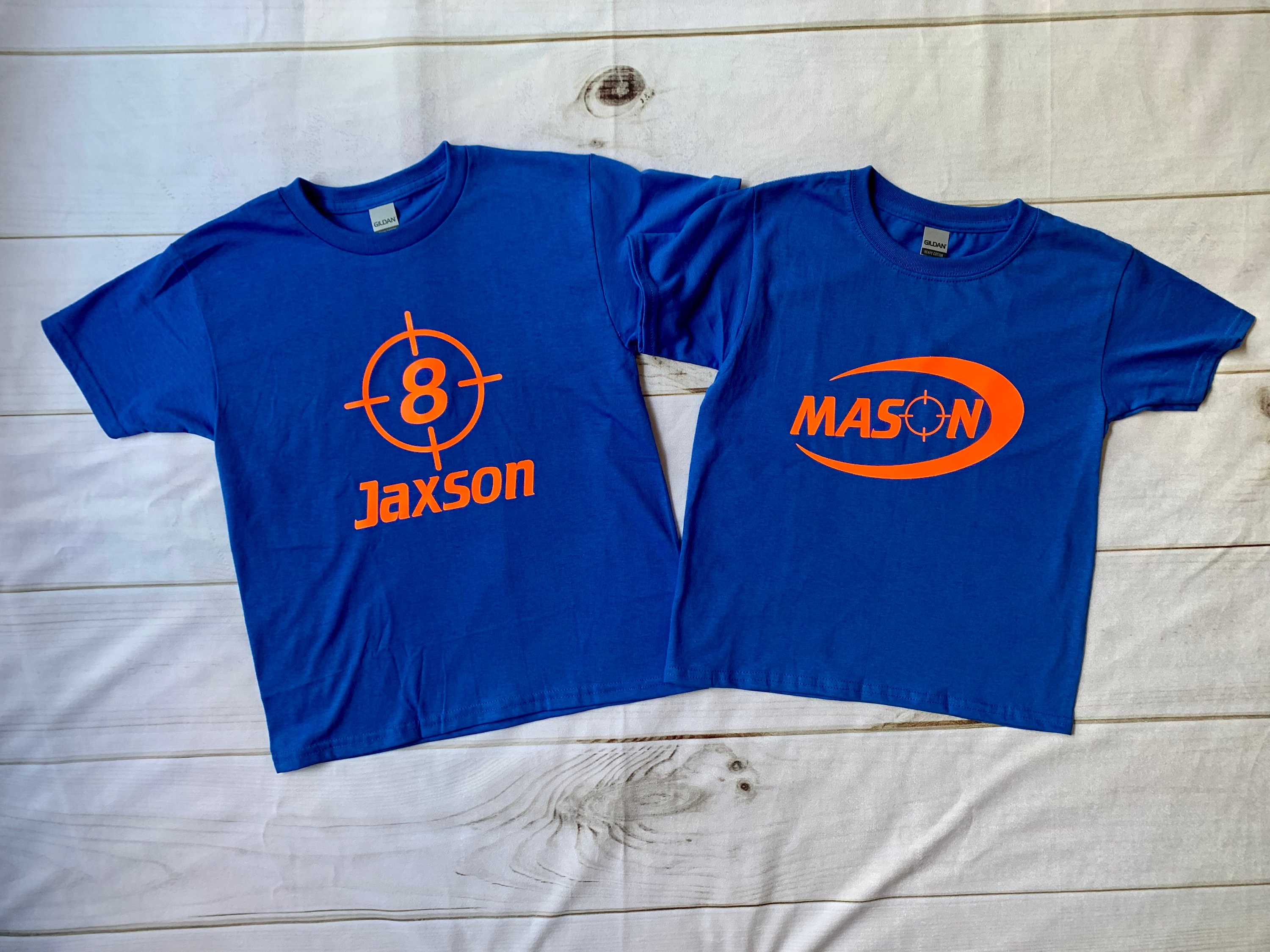 Nerf birthday shirts clearance