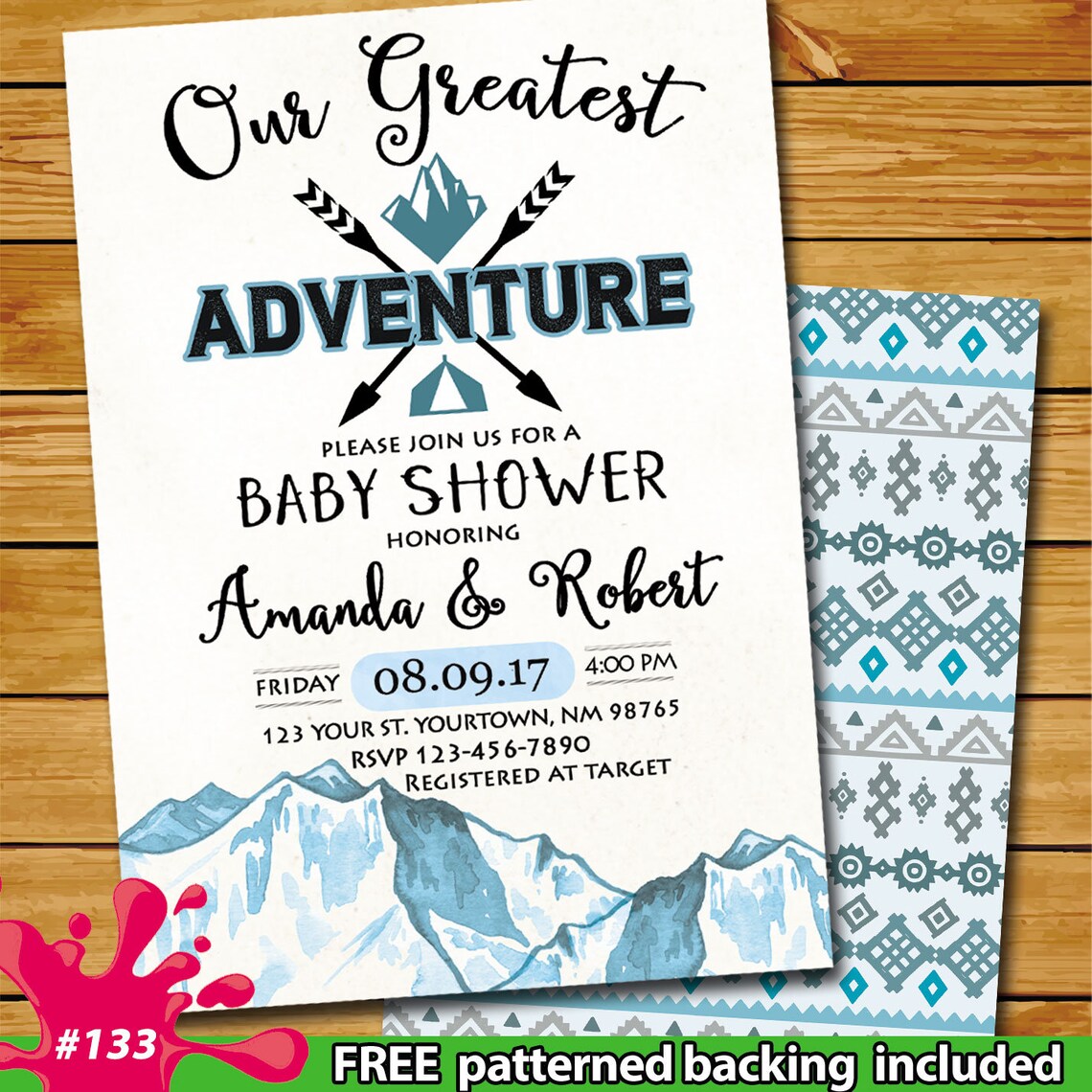 You are our greatest adventure invitation greatest adventure Etsy