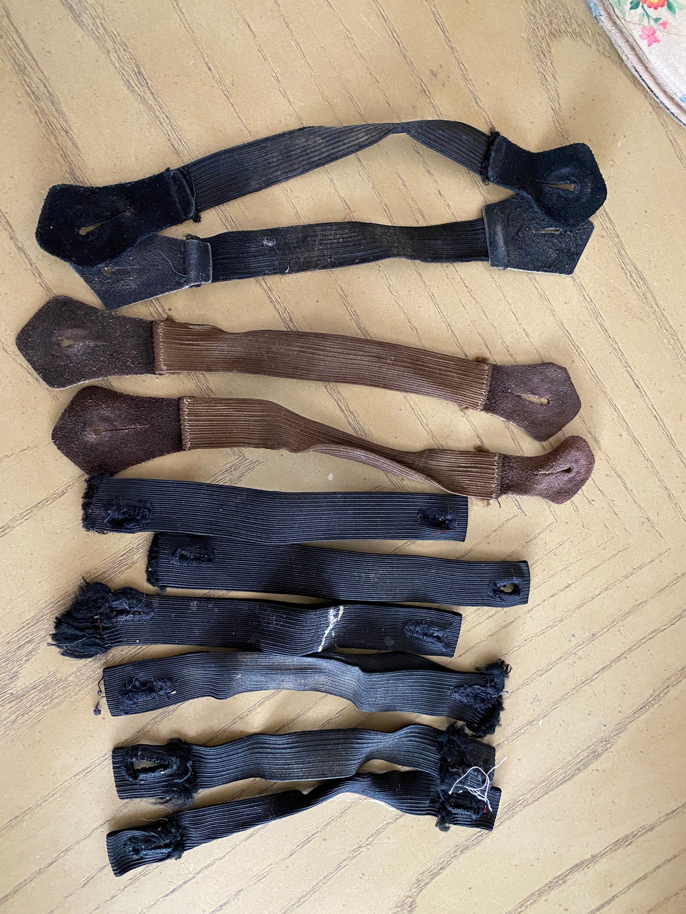 Vintage Detachable Stirrups for Pants 