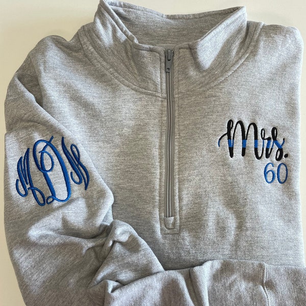 Police wife Mrs. sweatshirt, police wife gift, police badge number, LEOW LEO, thin blue line shirt, new police wife engagement gift