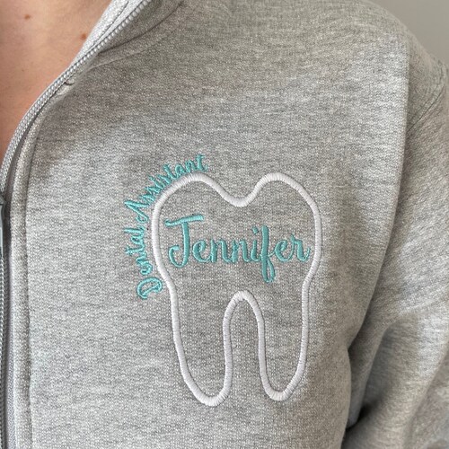 Dental Assistant Graduation Gift Custom Embroidered Etsy