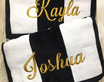 couples beach towels