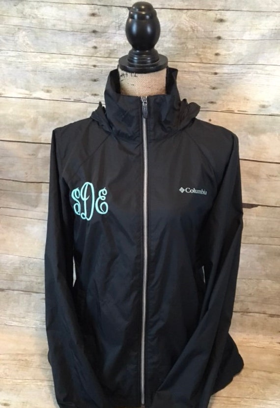 black rain jacket womens