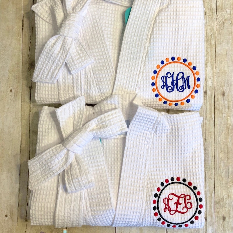 Monogrammed Robes - Etsy