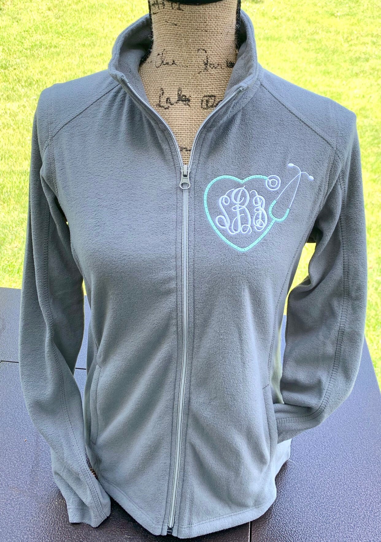 nursing fleece jacket