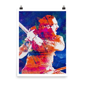 Uhtred of Bebbanburg The Last Kingdom Poster Print