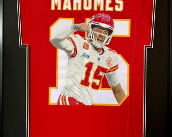 Patrick Mahomes Painted Jersey