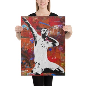 Sergio Ramos Real Madrid Captain Canvas