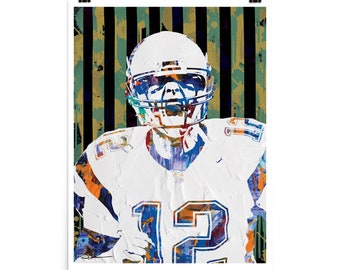 Tom Brady New England Patriots Legend Poster Print