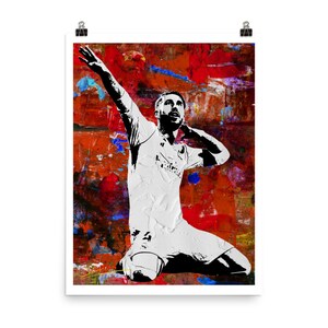 Sergio Ramos Real Madrid Captain Poster Print
