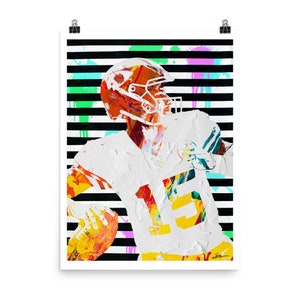 Patrick Mahomes Kansas City Chiefs Poster Print