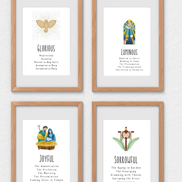 Catholic Wall Art Etsy