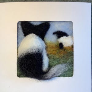 Nadelgefilzter Collie