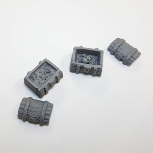 Treasure Token Set 28mm, Frostgrave, Dungeons & Dragons, Diorams, Basing and Scenery image 4