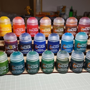 Paint Rack - Citadel Contrast Paint, Paint Storage, Organiser