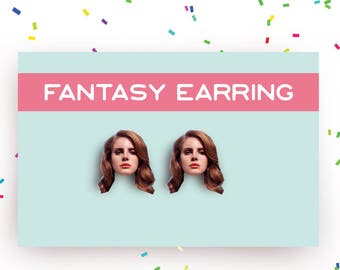SALE! Lana Del Rey earring