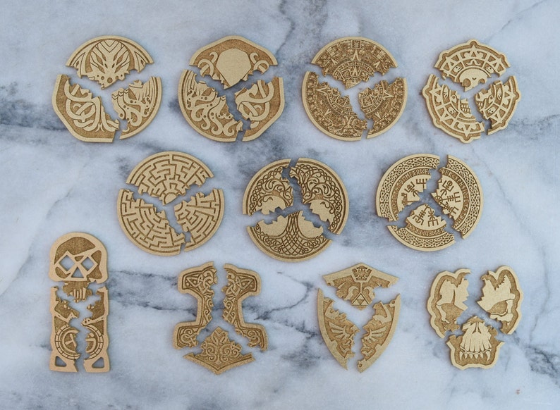 Dungeon Master Puzzle Props Etsy