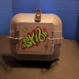 3D Printed Fingerboard Park with Stairs and Rails Tech Deck Ramp Quarter Pipe Fun Box