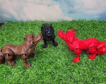 Flexi Wolf Articulated Wolf