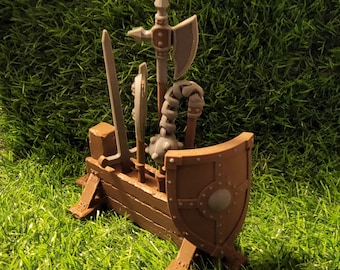 Knight Weapons Accessory Pack: Battle Axe, Shield, Sword