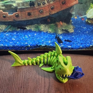 Flexi Skeleton Shark Flexi Shark Articulated Skeleton Shark