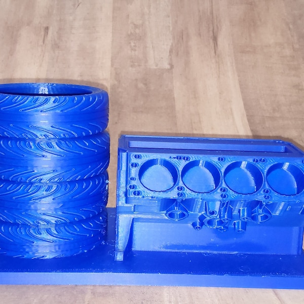 Engine Block Card Holder Etsy