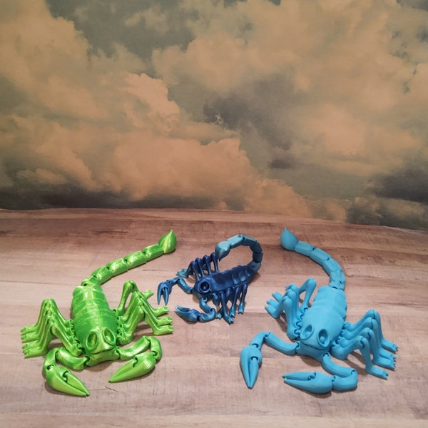 Flexi Scorpion 3D Printed Articulating Flexible Scorpion