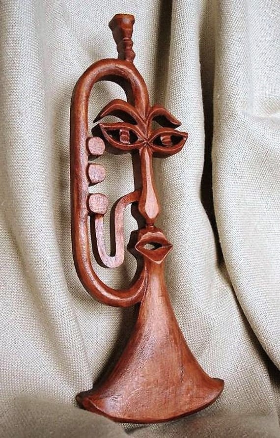 Wooden trumpet deals