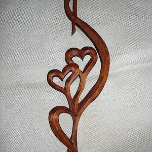 Música e amor, dueto de amor, presente de dia dos namorados, amor de parede esculpido, clave de madeira esculpida, presente de amor