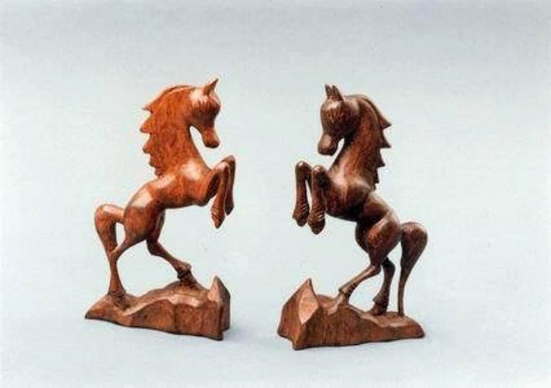 Wooden horse horse wood carving animals carving etsy Wooden horse horse wood carving animals carving etsy