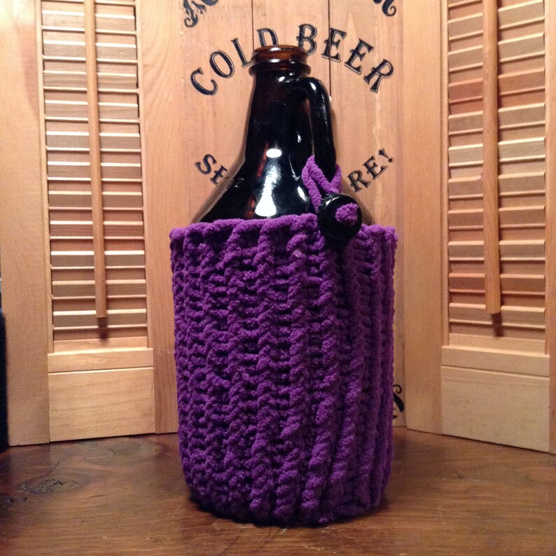 Knit Beer Growler Sweater Cozy - Thumbnail 5