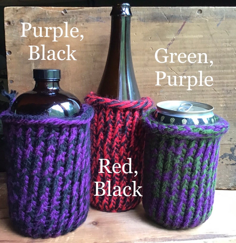 Knit Beer Growler Sweater Cozy - Thumbnail 2