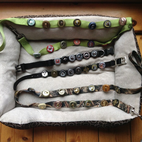 Beer Bottle Cap Dog Collars and Leashes Etsy